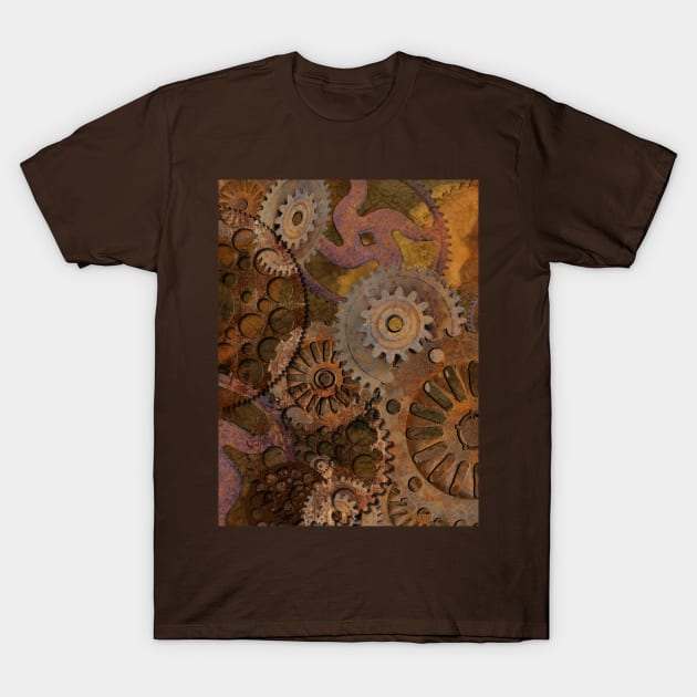 Changing Gears - Steampunk Design T-Shirt by Highseller